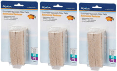 Aqueon ammonia minipad cartridge for QuietFlow 20/75 supports easy maintenance and ammonia control.