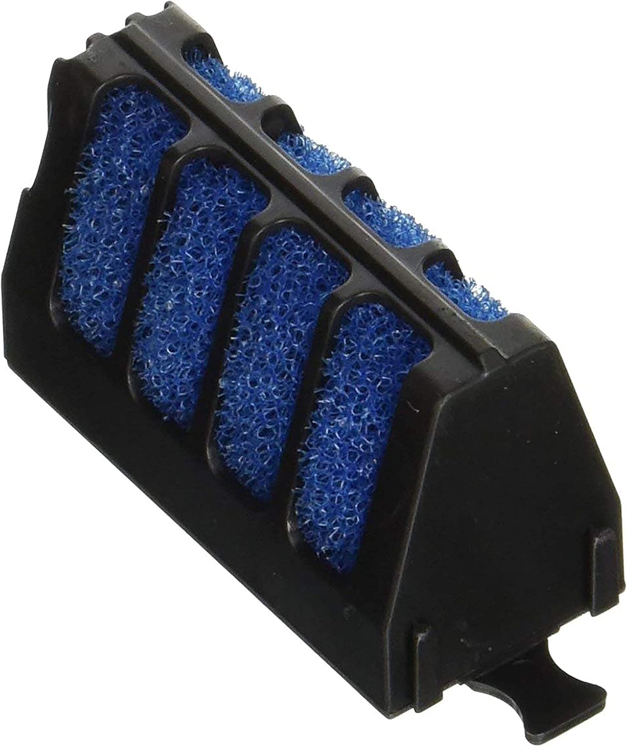 Aqueon aquarium care visual emphasizes easy maintenance with replacement cartridges.