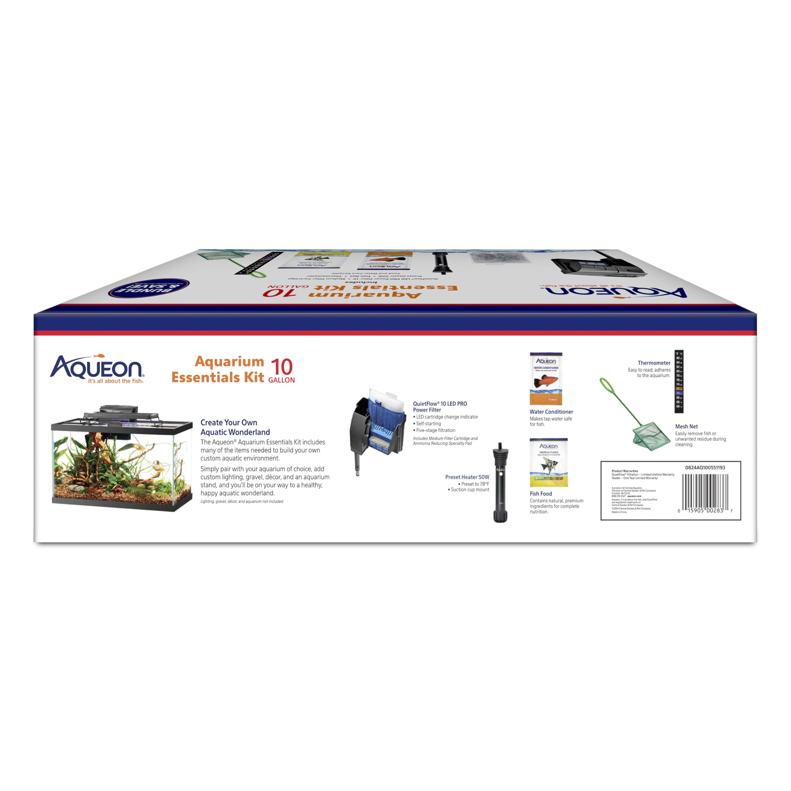 Aqueon available in three sizes for scalable aquariums