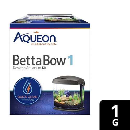 Aqueon BettaBow durable acrylic construction maintains clarity