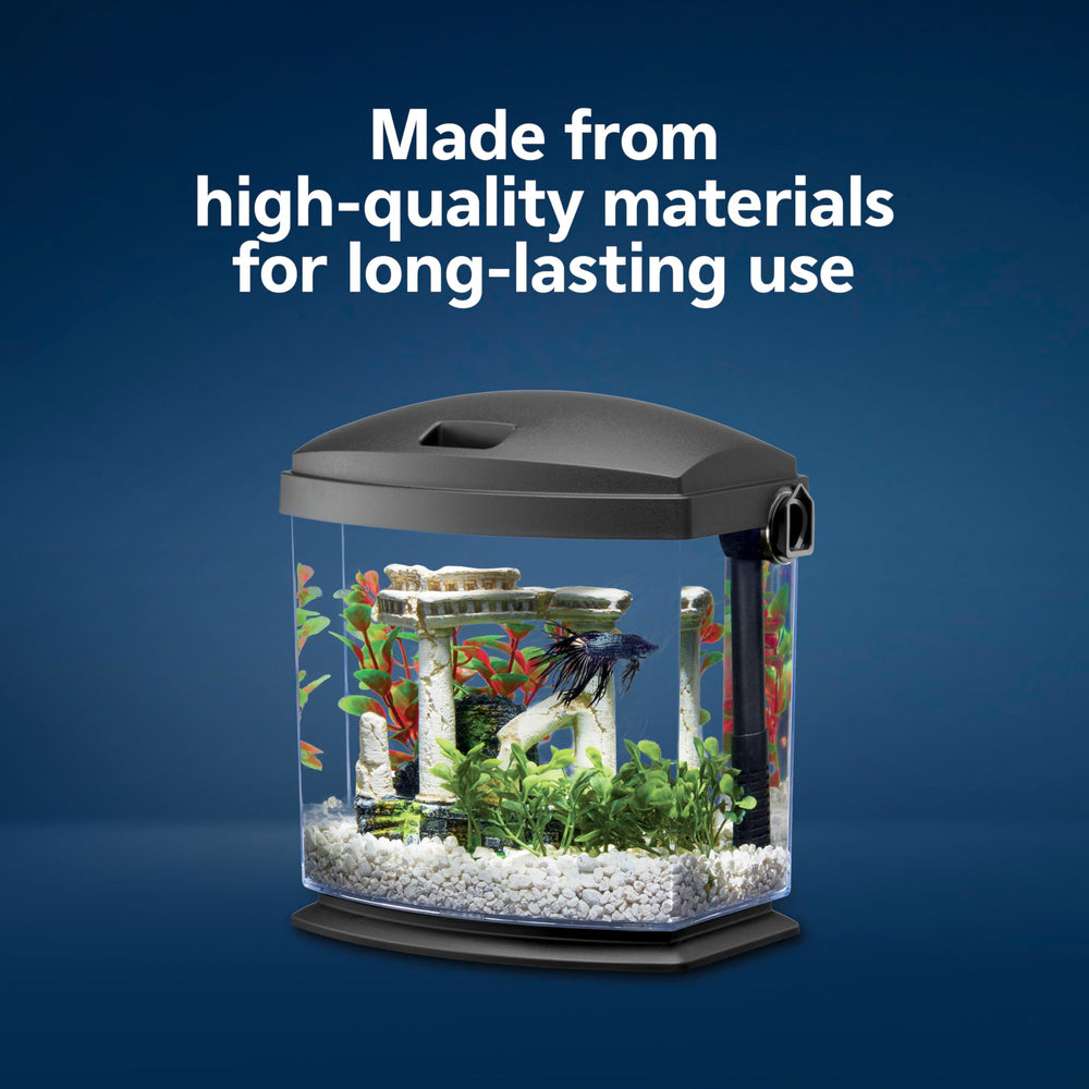 Aqueon BettaBow two collection cups support quick maintenance