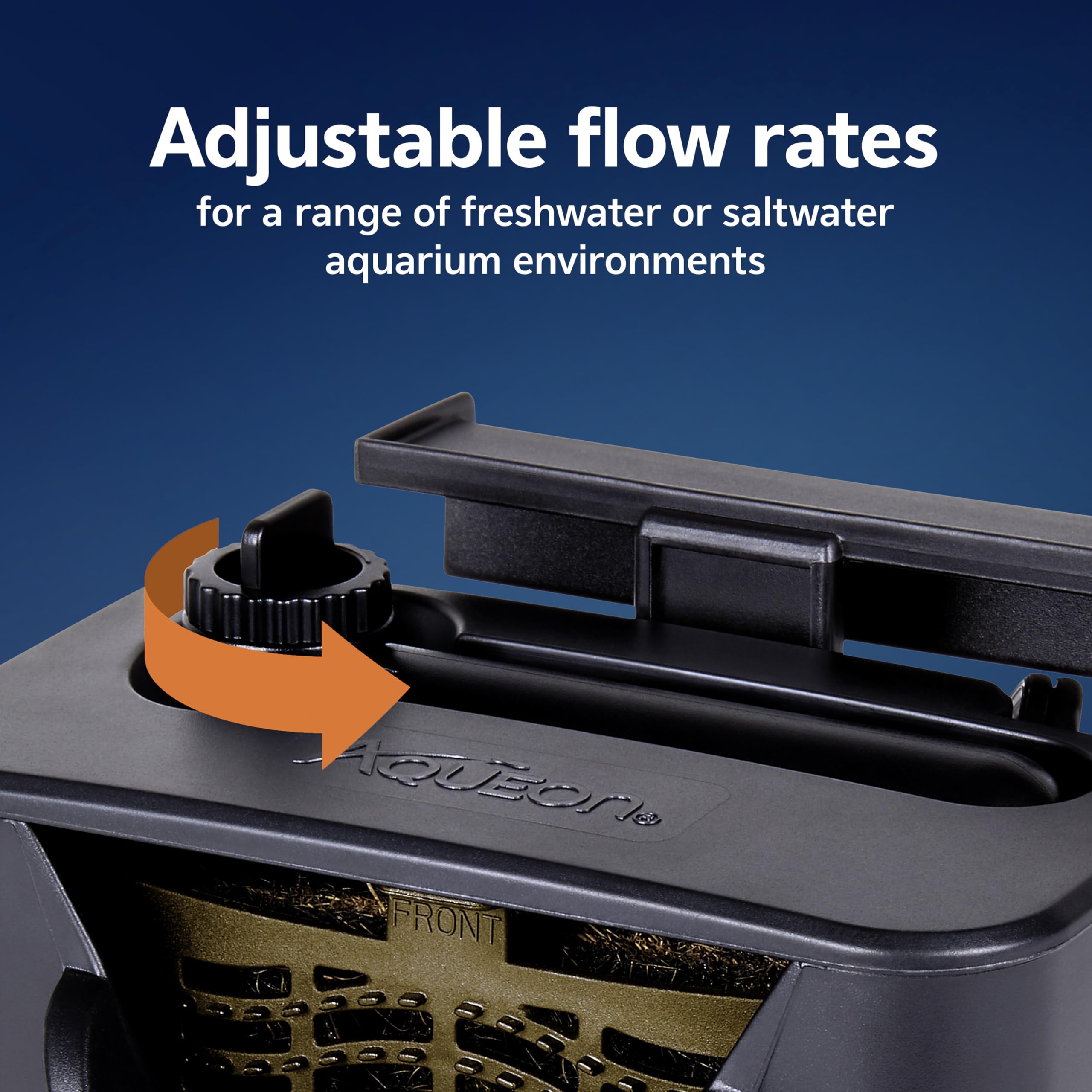 Aqueon Bio-Holster holds beneficial bacteria for robust biological filtration.