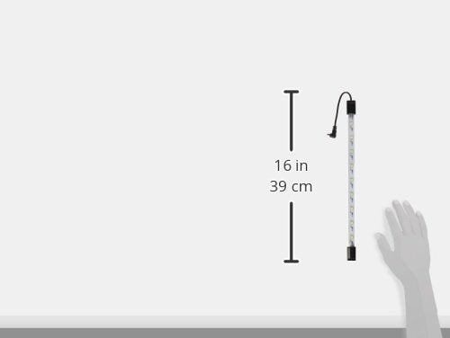 Aqueon Day LED 20-inch white delivering easy snap-in replacement inside fixtures.