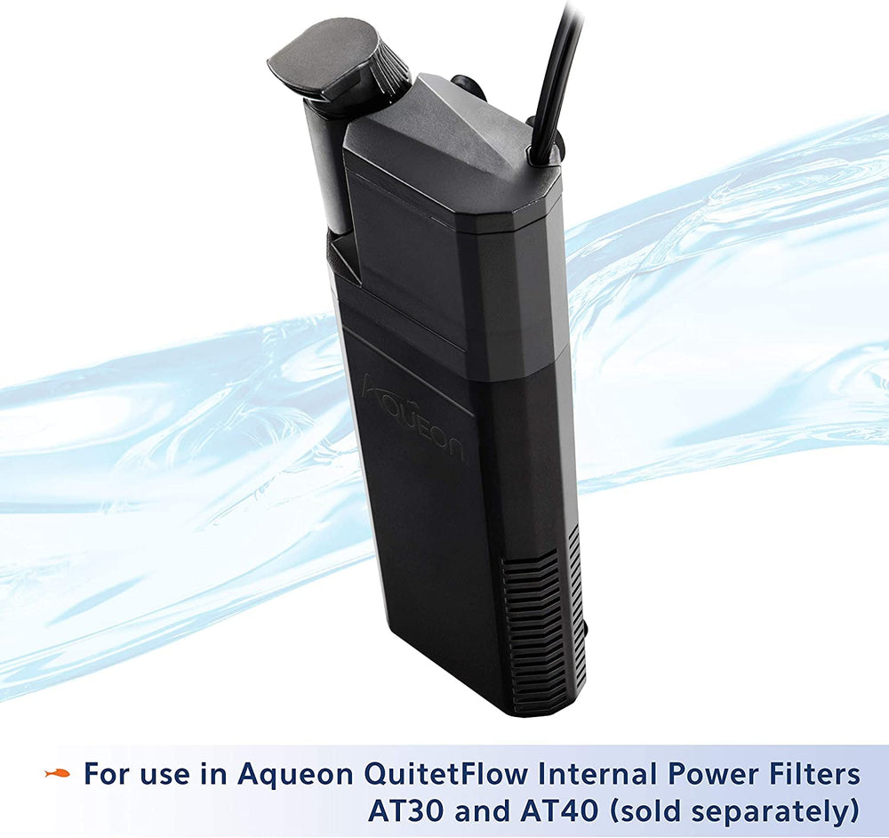 Aqueon packaging and labeling shows three-pack convenience.