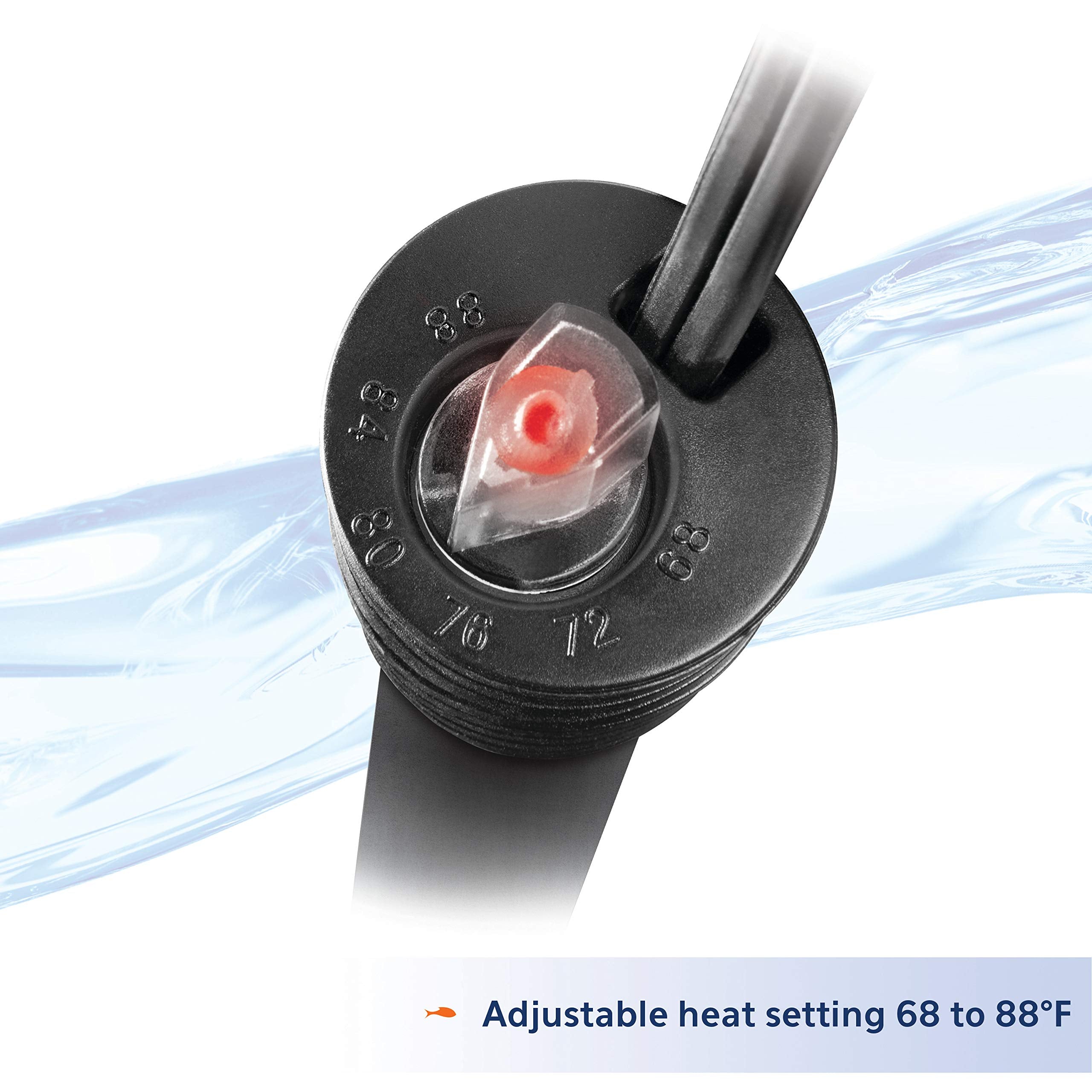 Aqueon Pro 100 submersible unit demonstrates full submersion design for versatile placement.