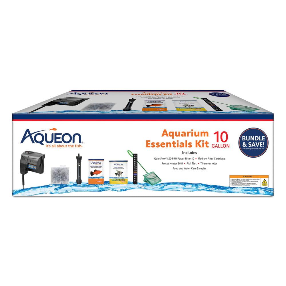 Aqueon QuietFlow LED Pro filter keeping water crystal-clear for healthy fish