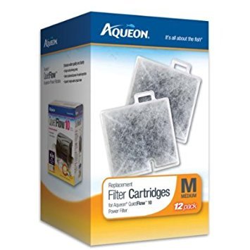 Aqueon Replacement Filter Cartridges installation demonstrates easy setup and quiet operation.
