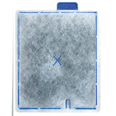 Aqueon Replacement Filter Cartridges Large pack dense floss close-up shows durable filtration surface.