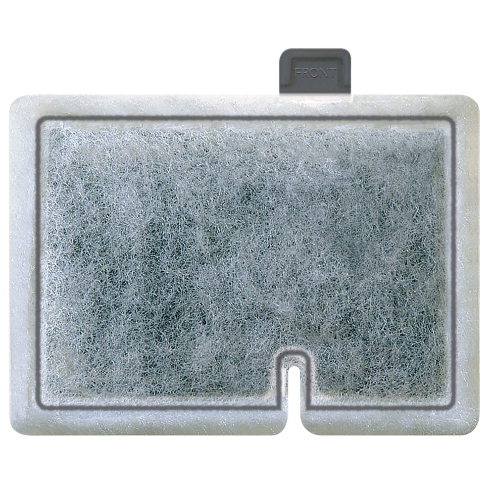 Aqueon small front-tab cartridge for quick, secure installation.