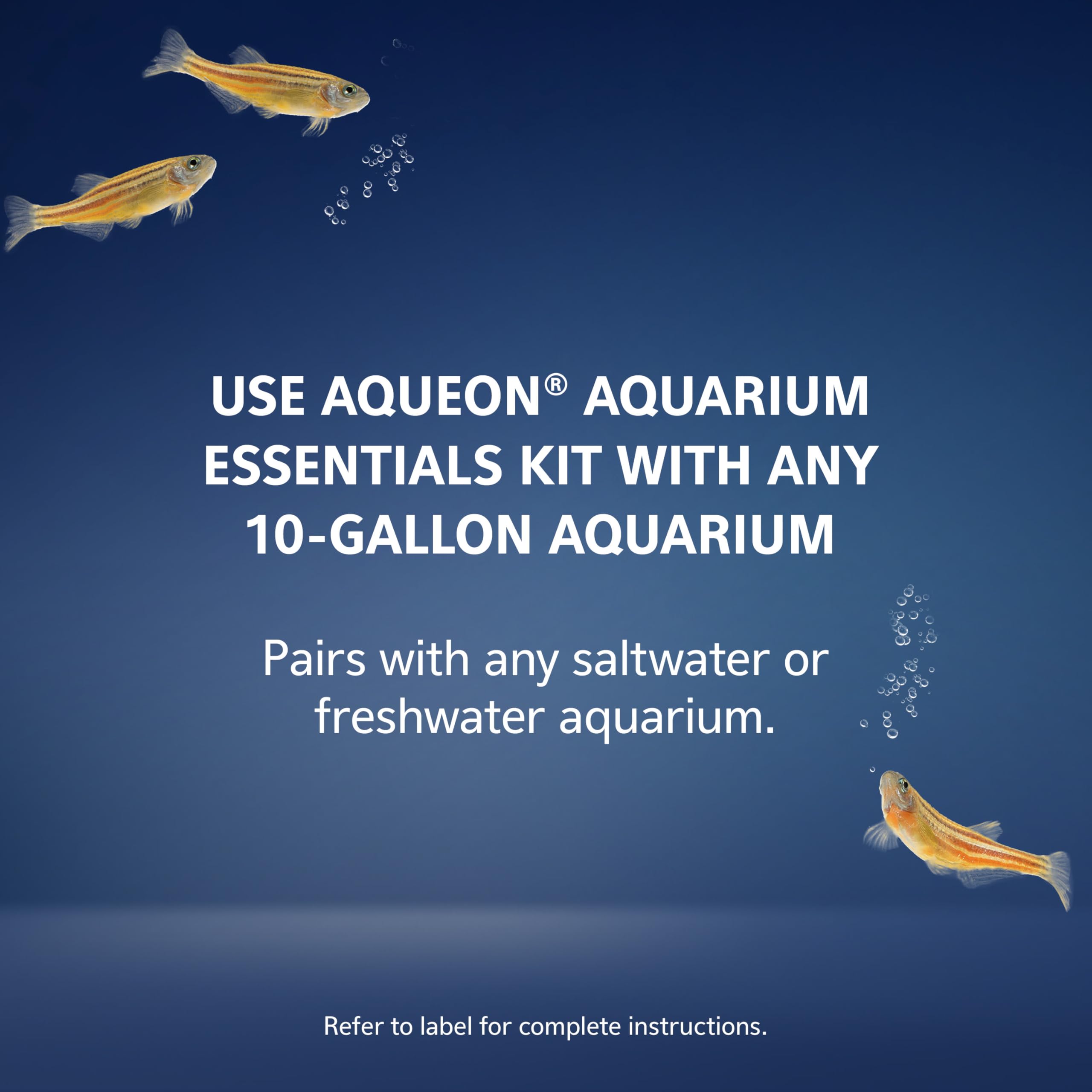 Aqueon water conditioner supporting safe, clear water