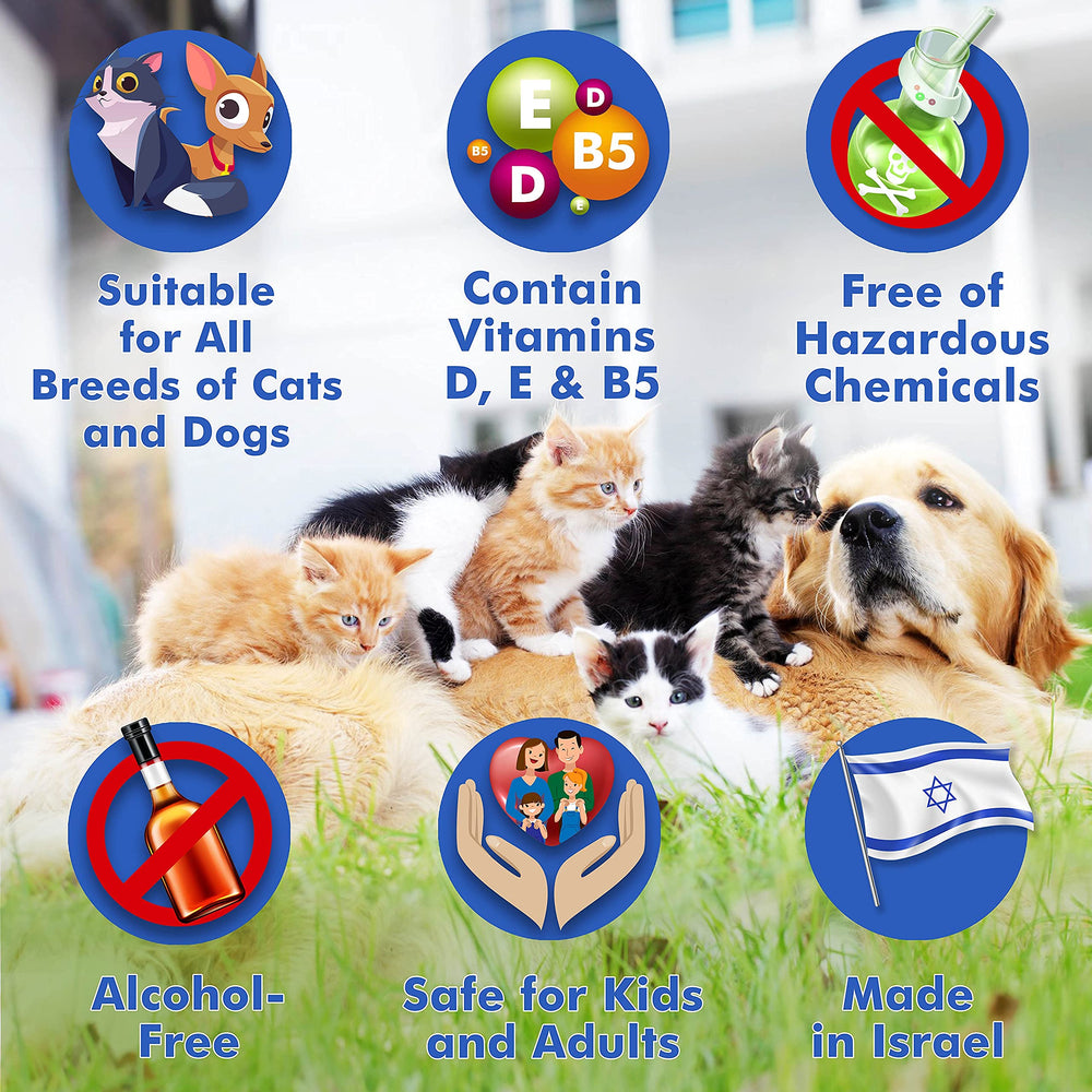 Arava Eye Wipes with allergy-free ingredients for various pets
