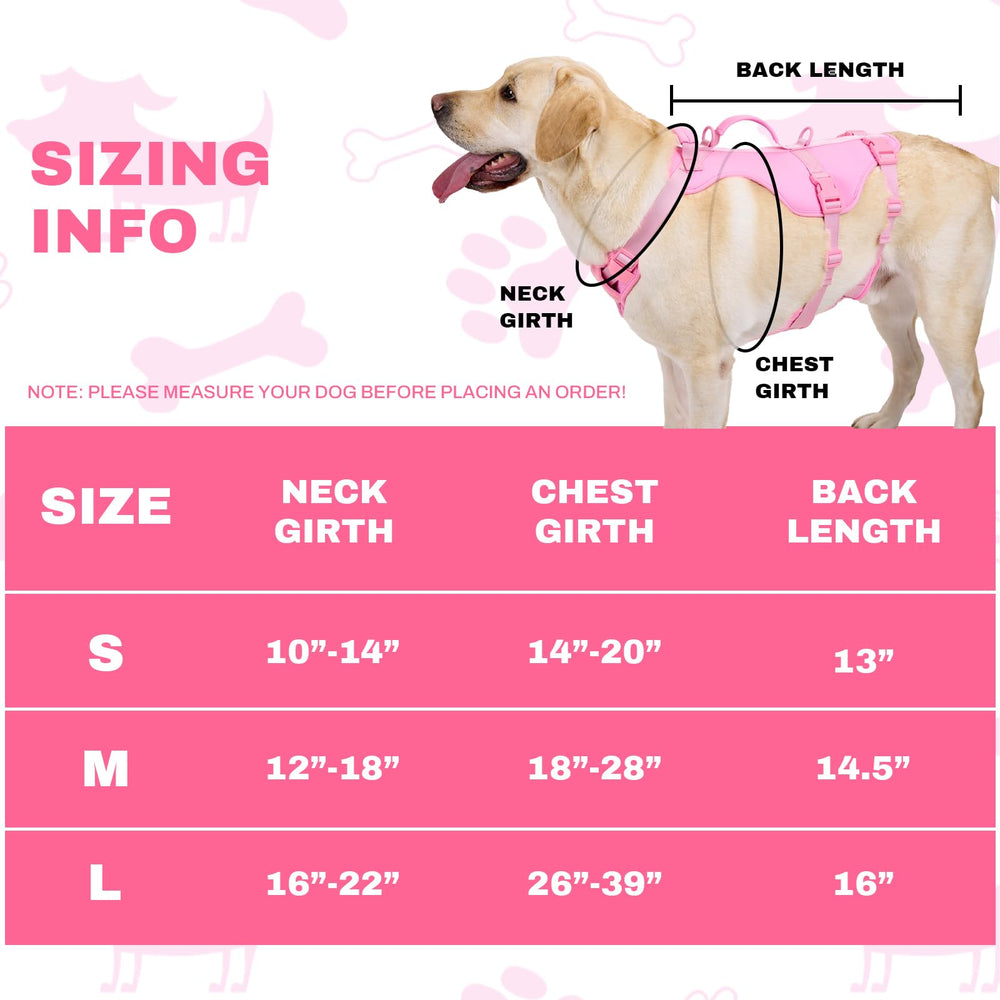 Arblina escape-proof dog harness chest strap provides secure fit with freedom