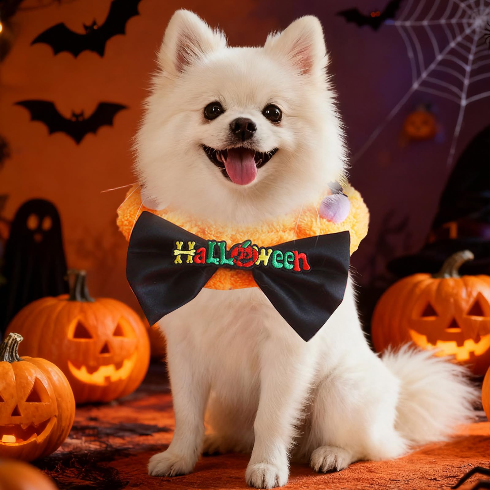 Arborix embroidered Halloween detail adds a premium handmade touch.