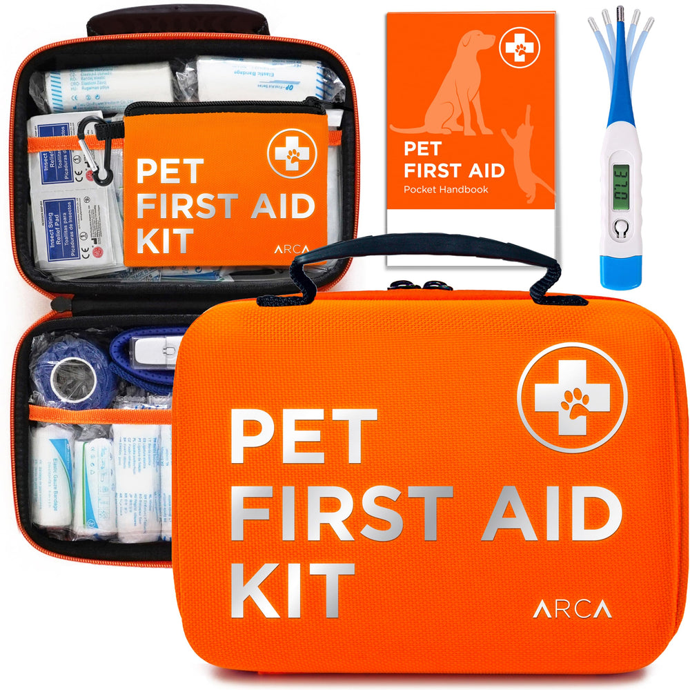ARCA PET cat and dog first aid kit in car for travel safety