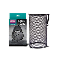 Arcadia Heat Lamp Safety Cage front view safely guards hot surfaces for reptiles.