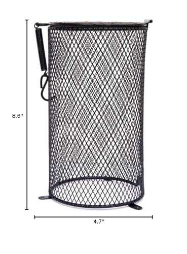 Arcadia Heat Lamp Safety Cage installation guide shows quick secure mounting for safe use.