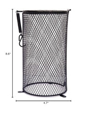 Arcadia Heat Lamp Safety Cage installation guide shows quick secure mounting for safe use.