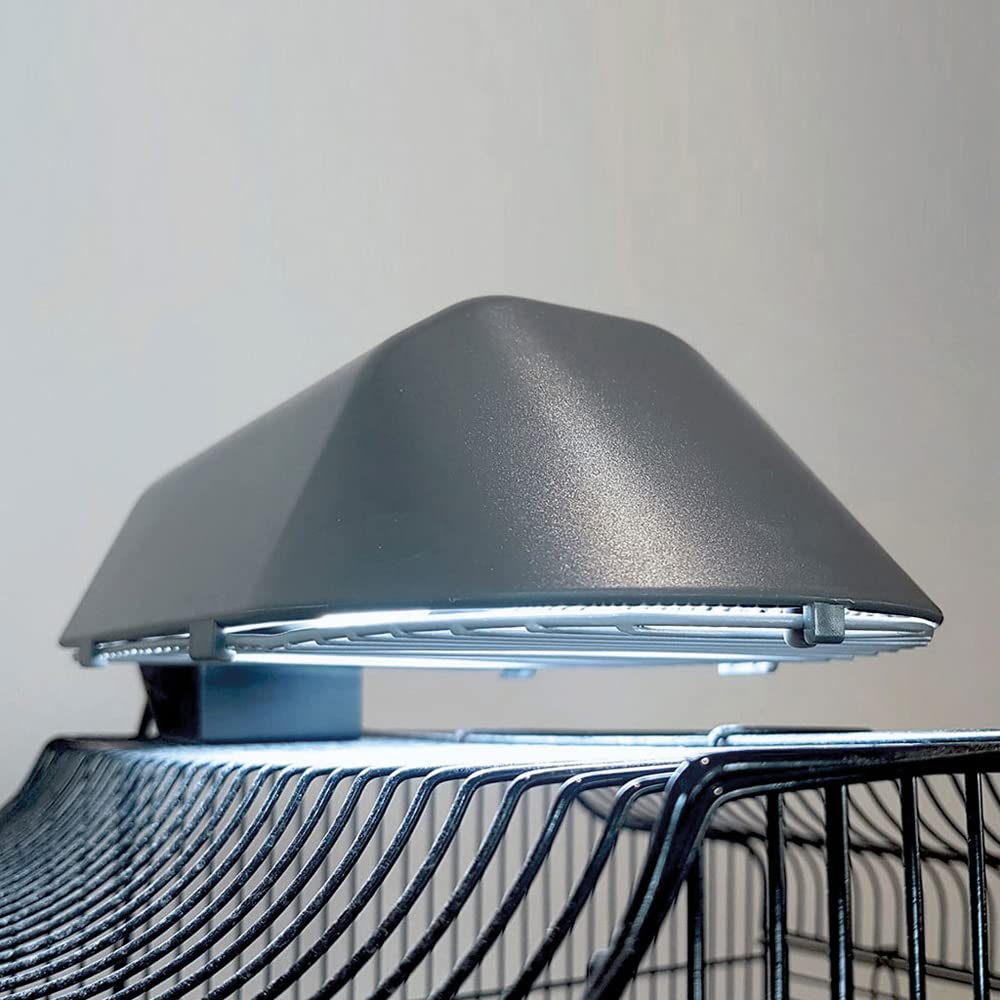 Arcadia Puresun compact bird lighting kit installation demonstrates quick, tool-free setup