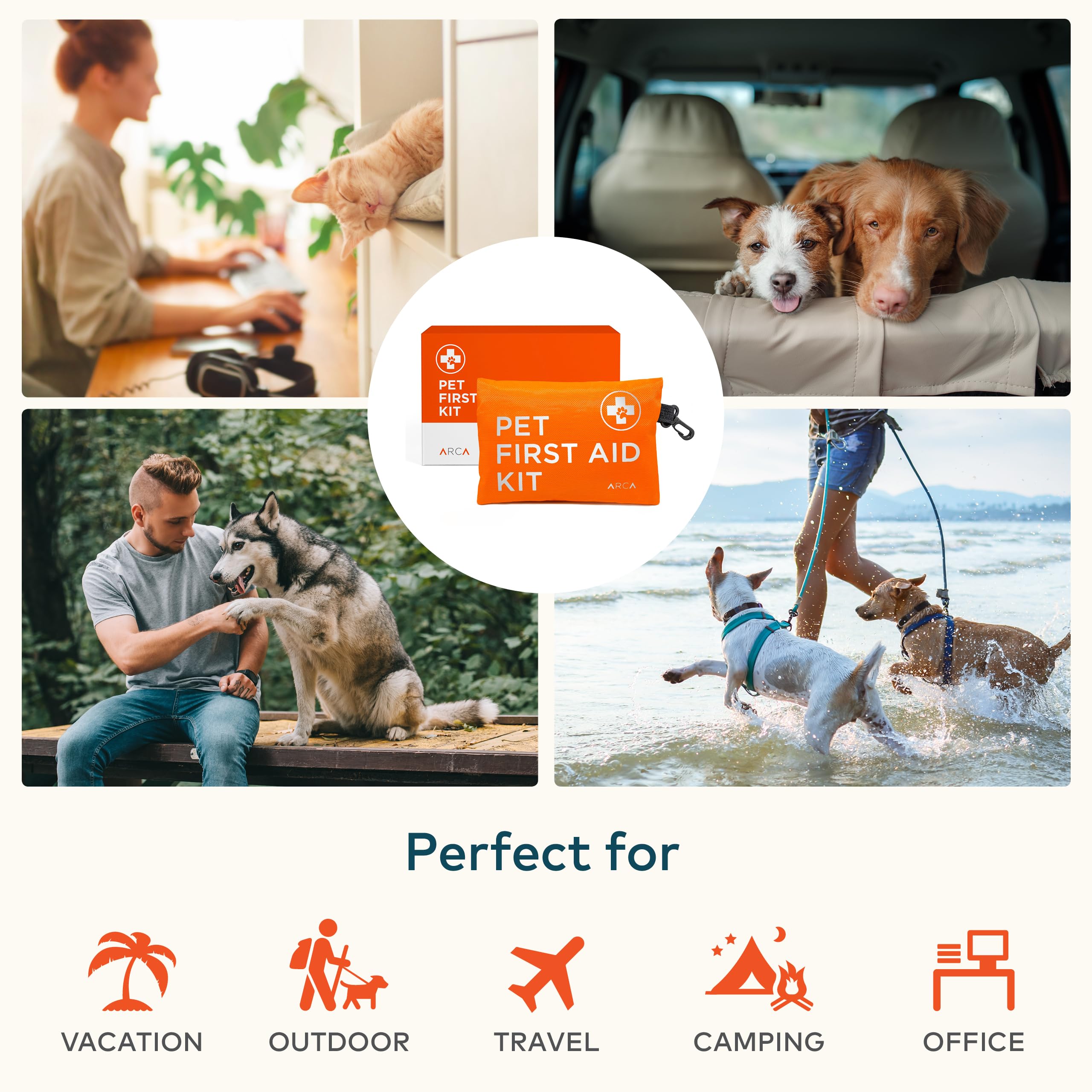 ARCA PET durable outdoor-first-aid kit designed for rugged use.
