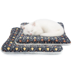 ARCTIC EAGLE 2pack bunny bed dark blue 14x17 offers cozy lounging for rabbits.