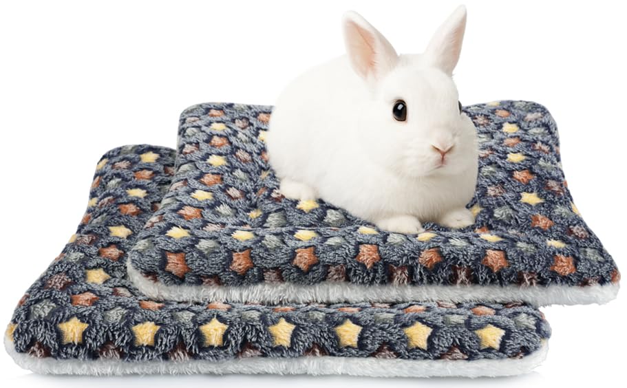ARCTIC EAGLE bunny bed 2-pack in-cage setup offers cozy warmth and easy care.