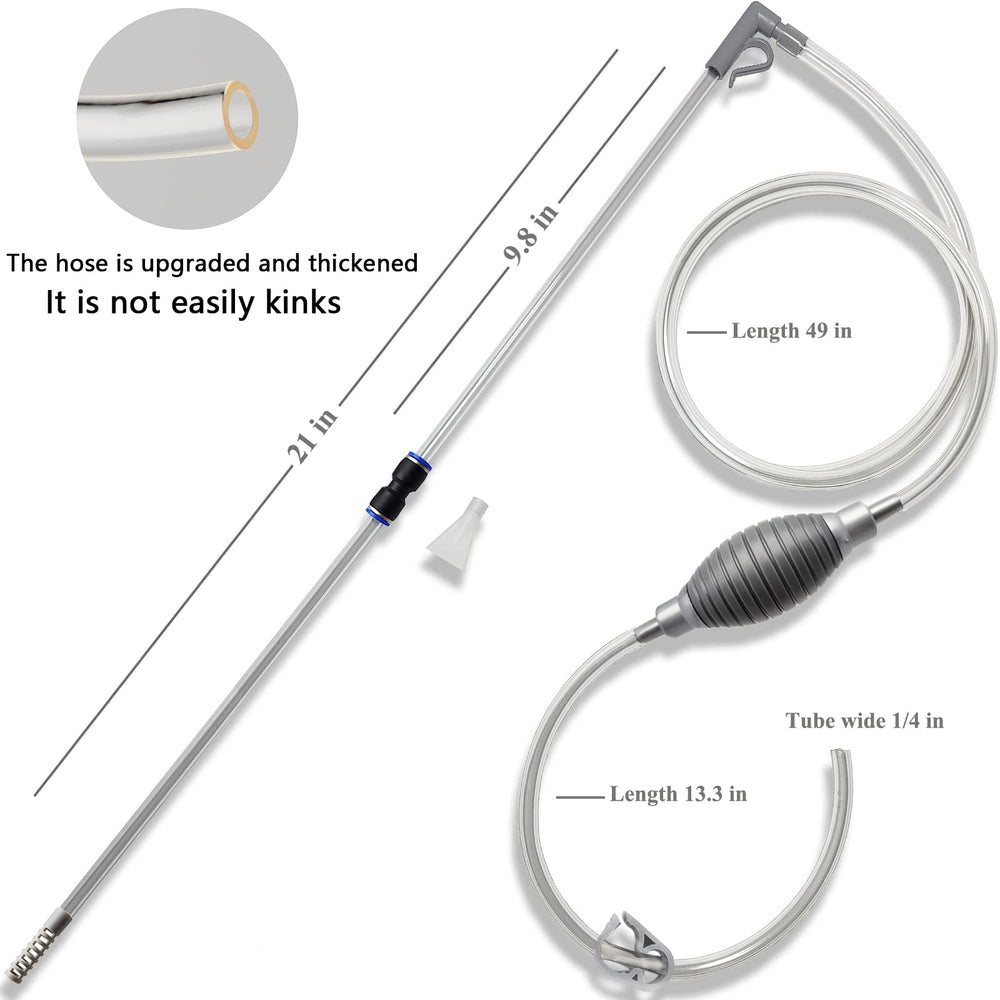 AREPK squeeze pump starts siphon quickly for fast setup
