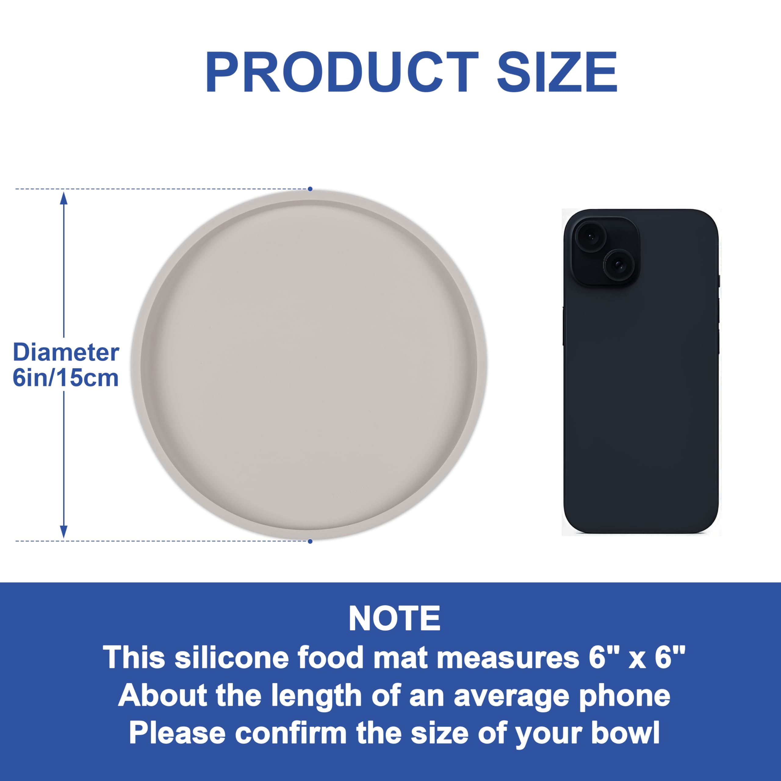 Arespark pet silicone food mat easy-clean surface simplifies washing after meals.