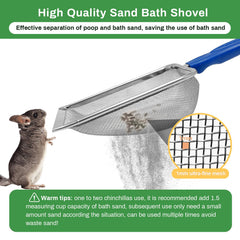 Arfubye measuring cup helps precise sand dosing for consistent sessions.