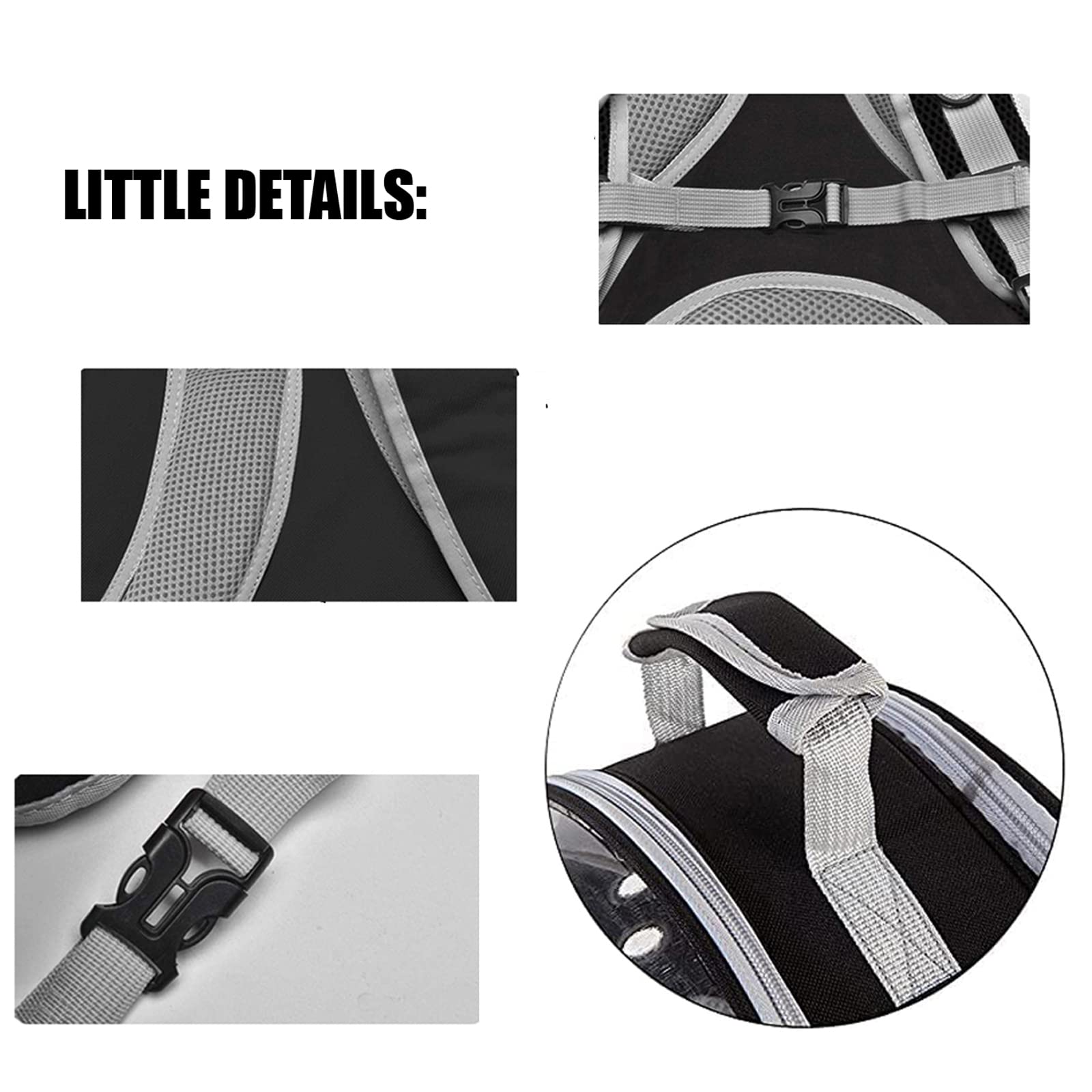 Arilaca carrier backpack breathable eco-friendly materials with air mesh for cooling comfort.