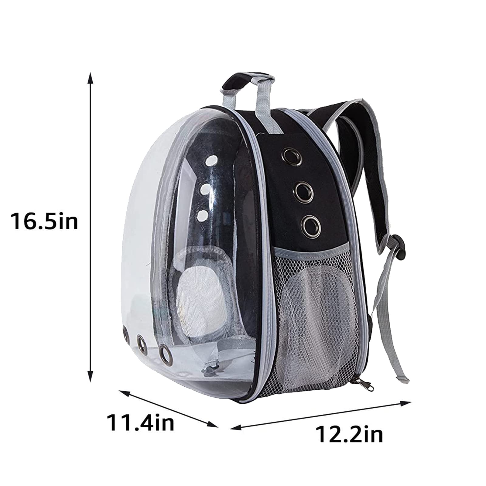 Arilaca small pet carrier airline approved supports pets up to 20 lbs.