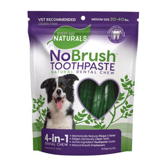 ARK NATURALS Every Day Naturals dog dental chew packaging highlights natural ingredients for healthy teeth