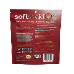Close-up of ARK NATURALS Soft Shield chew highlighting soft center and outer shell.