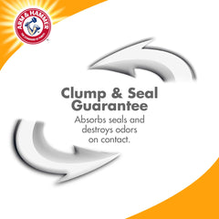 ARM & HAMMER Baking Soda in litter—activates odor destruction.