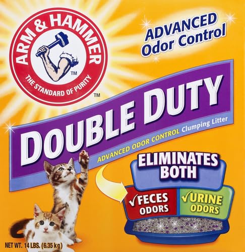 Arm & Hammer Double Duty Litter demonstrates 7-day freshness and strong odor control.