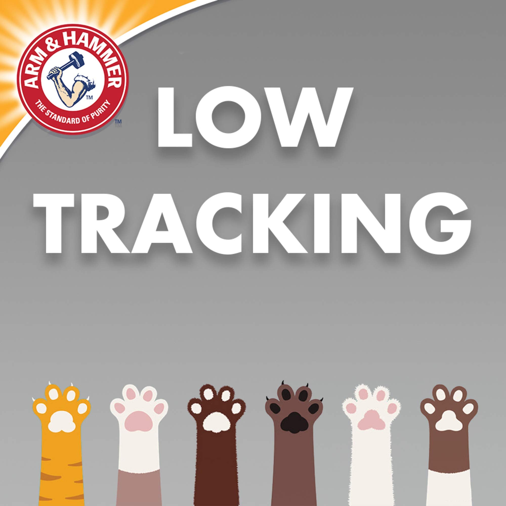 Arm & Hammer Double Duty Litter targets urine odors for fresher rooms.