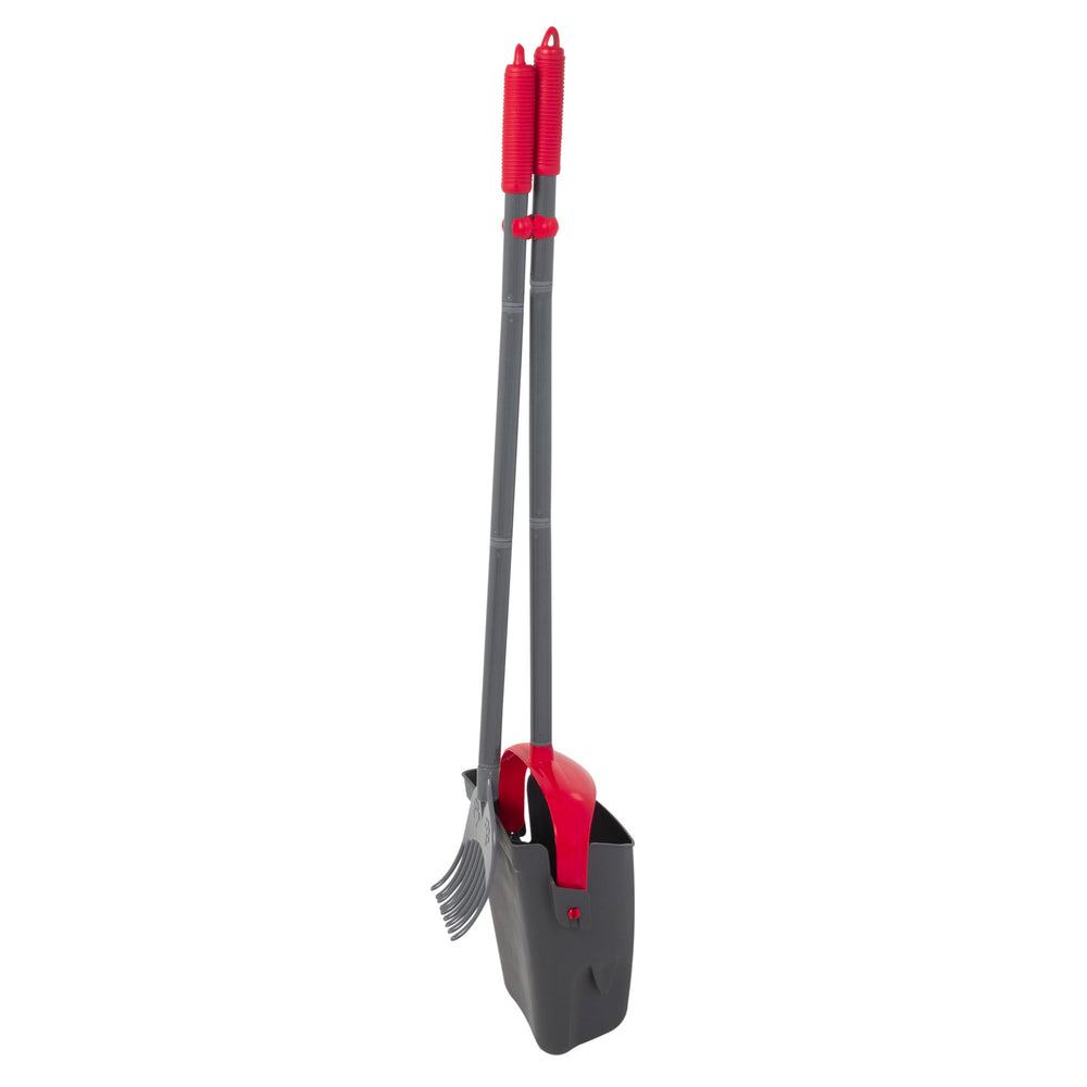 Arm & Hammer Swivel Bin XL snaps together for compact storage.