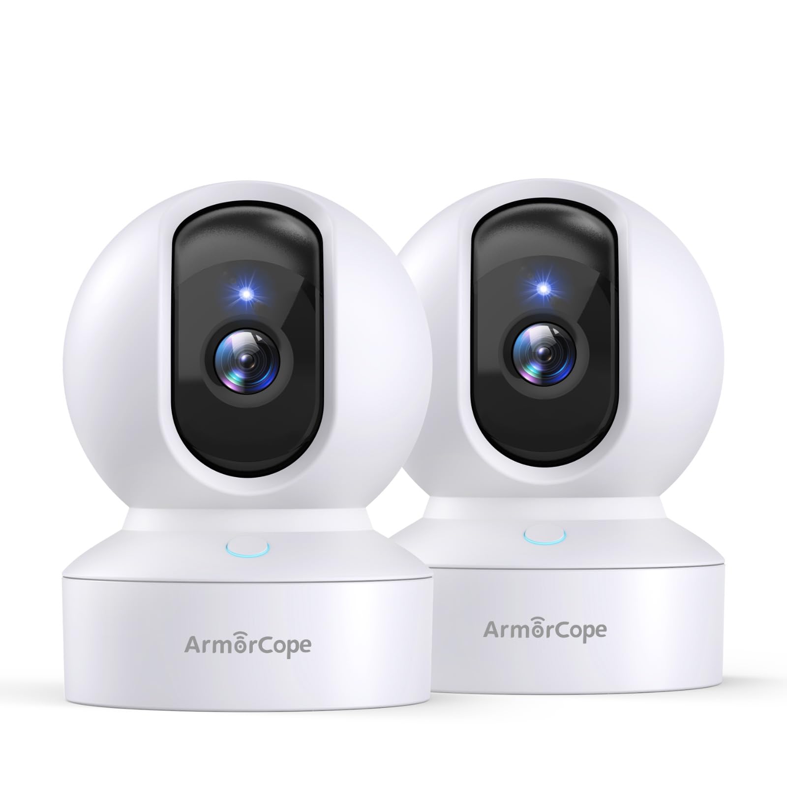 Armorcope pet camera 2K HD video delivers crisp live feed for pet monitoring.