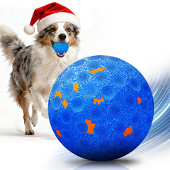 AronYada smart interactive dog ball in yellow mode engages high-energy dogs with unpredictable bounces.