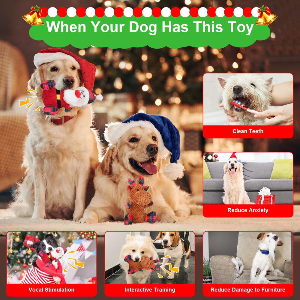 Aroocke 2-pack packshot shows Christmas duo ready for gifting or play.