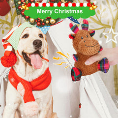 Aroocke Santa toy right engages your dog during joyful chew sessions.