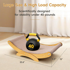 AROPEME nap hammock provides a cozy lounging spot for cats.