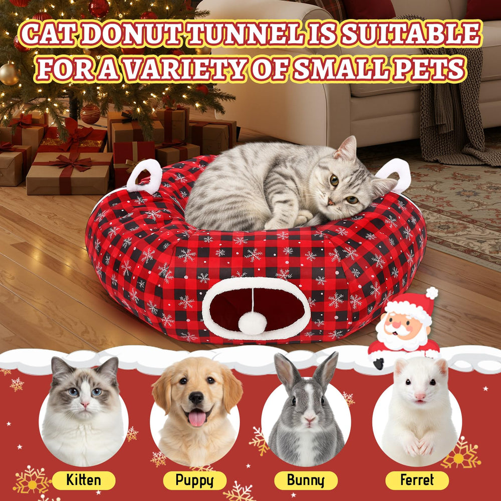 Arrowbash Christmas Tree Protector design helps redirect cats from decorations to a cozy play space.