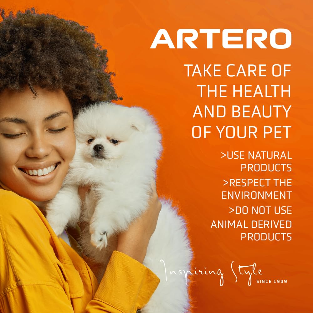 Artero Speed Dry Shampoo 50cm spray distance photo suggests controlled, mess-free application.