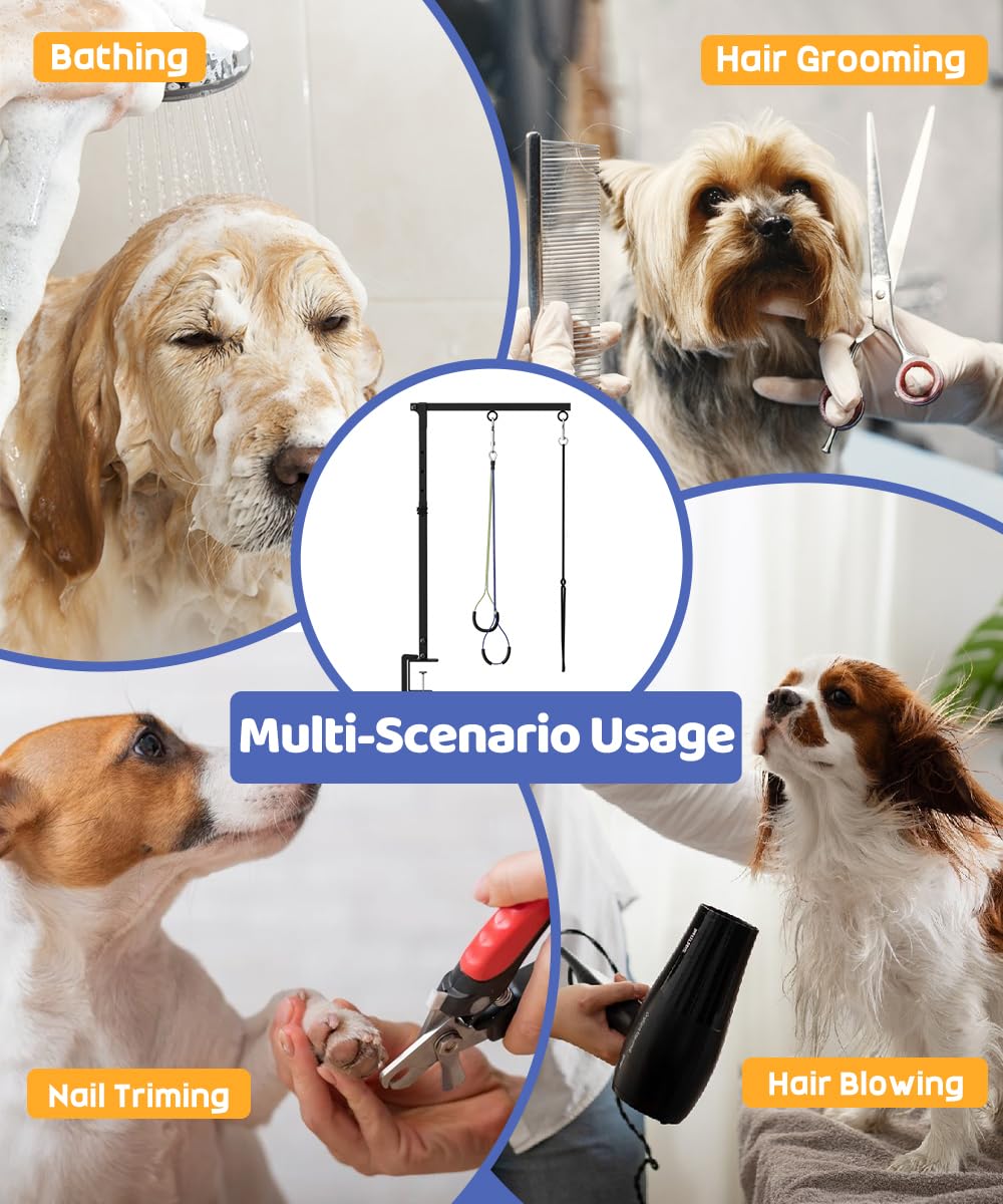 Artibear dog grooming arm suited for home or store grooming environments.