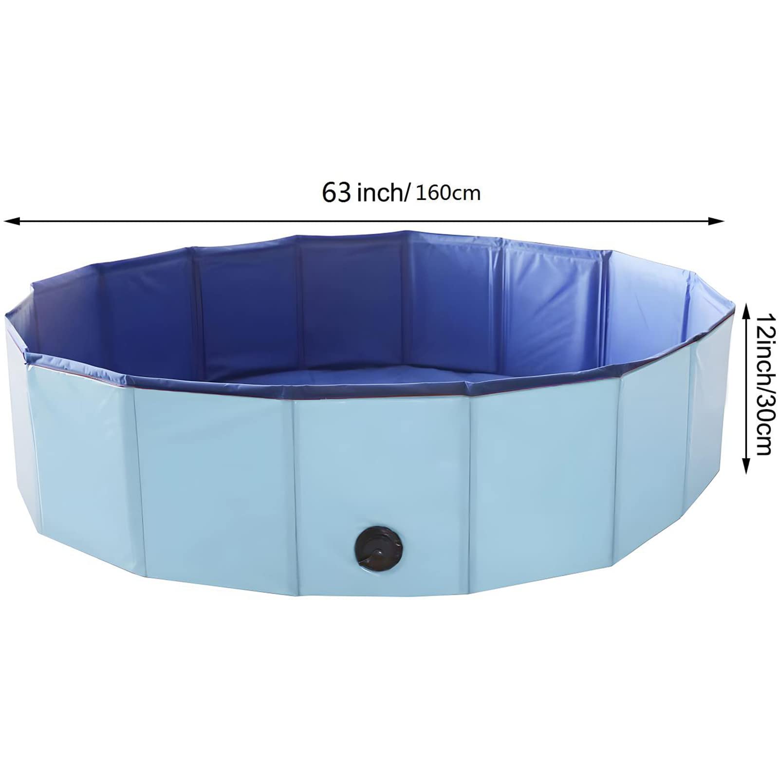 Artilife whelping box blue with open pool illustrates versatile whelping and play space.