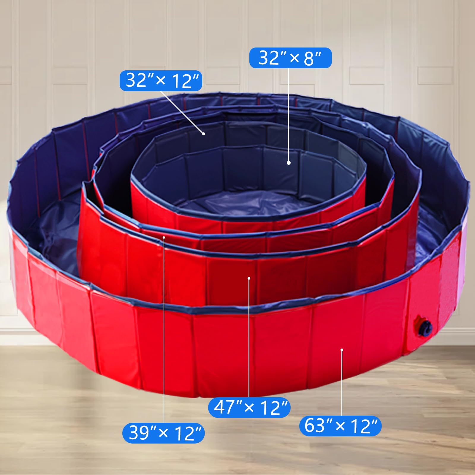 Artilife whelping box includes pads and collars, supporting setup and puppy identification.