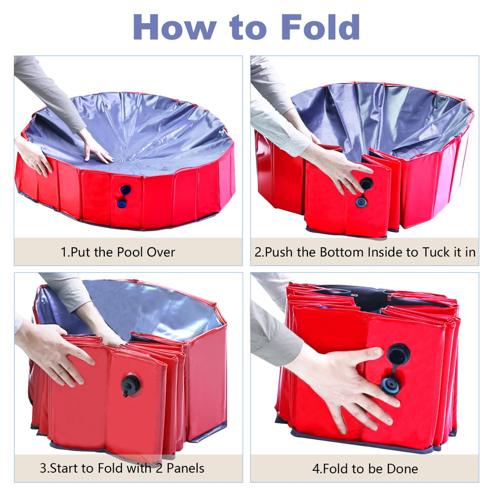 Artilife whelping box pool creates safe puppy-care area during whelping.