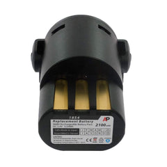 Artisan Power replacement battery in hand provides portable power for on-the-go grooming sessions.