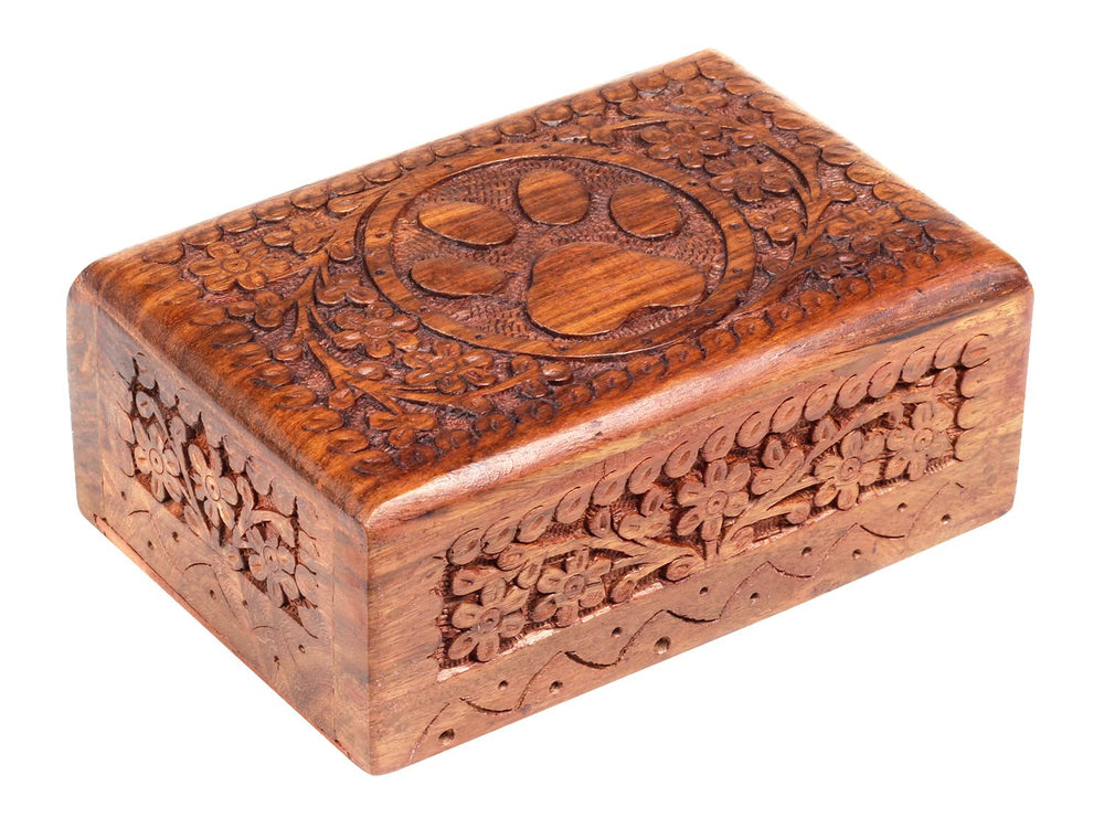 ARTISENIA cat and dog memorial urn lid with secure closure