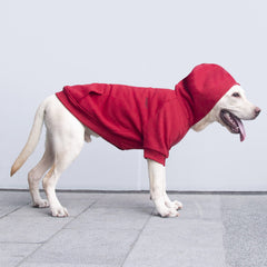 ARUNNERS dog hoodie with leash hole ideal for convenient outdoor walks
